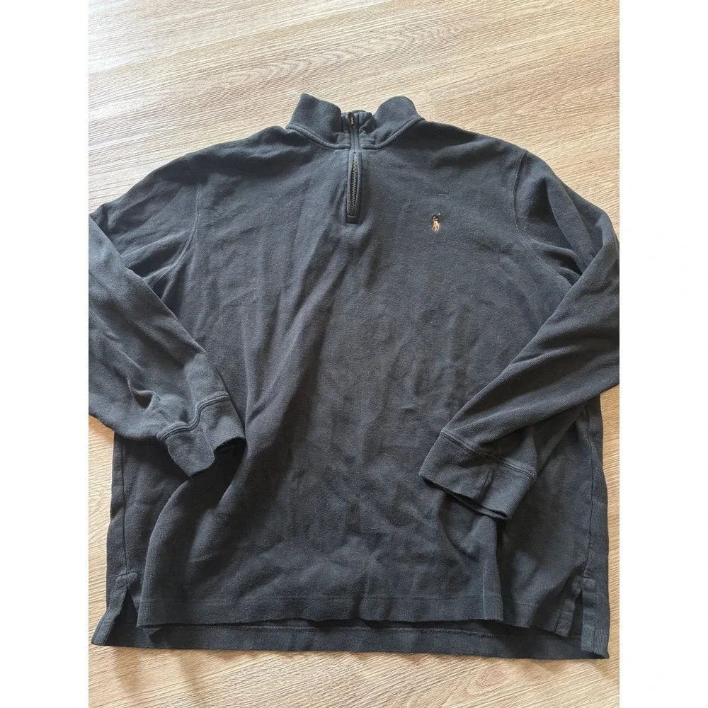 Polo Ralph Lauren Estate Rib 1/4 Zip Pullover XL - Picture 2 of 4